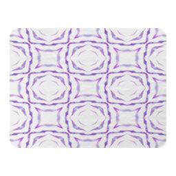 Benjamin Tate Design Purple Brilliant Boho Blanket in Natural - Size: 120 cm x 150 cm - thumbnail 1