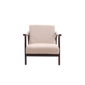 Wooden Single Armchair Sofa Accent Chair - thumbnail 3
