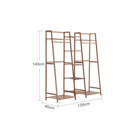Multi-Functional Clothes Hanging Rack Stand - thumbnail 3