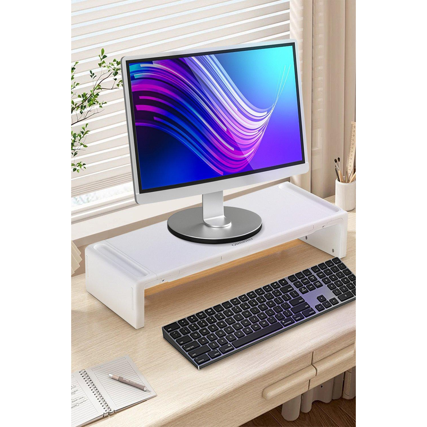 Adjustable Multi-Functional Computer Monitor Stand - image 1