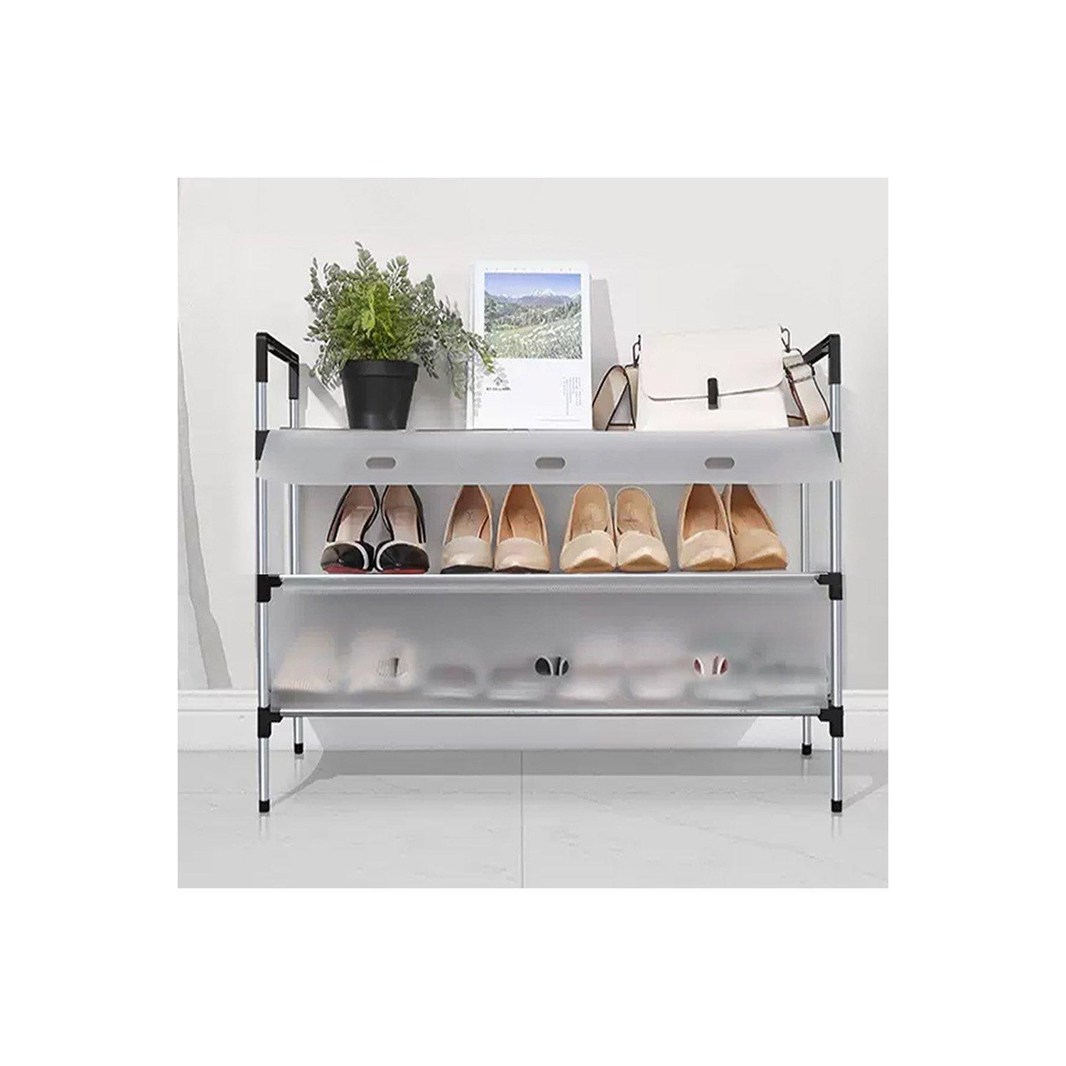 3-Layer Easy Assemble Shoe Rack Cabinet for Home - image 1