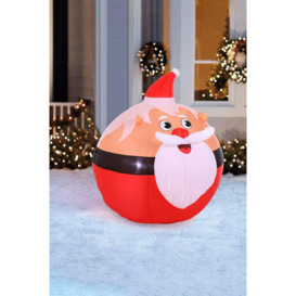 1.2M Christmas Inflatables Lights Santa Claus - thumbnail 1