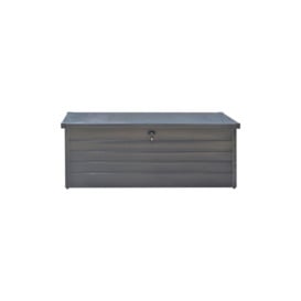 600L Metal Outdoor Garden Storage Box Lockable - thumbnail 2