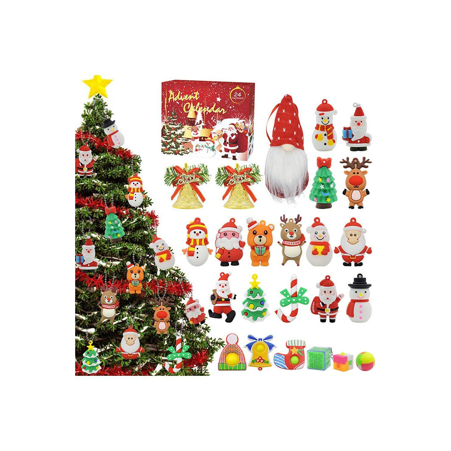 24 Pcs Christmas Party Blind Box Toy Gifts - image 1