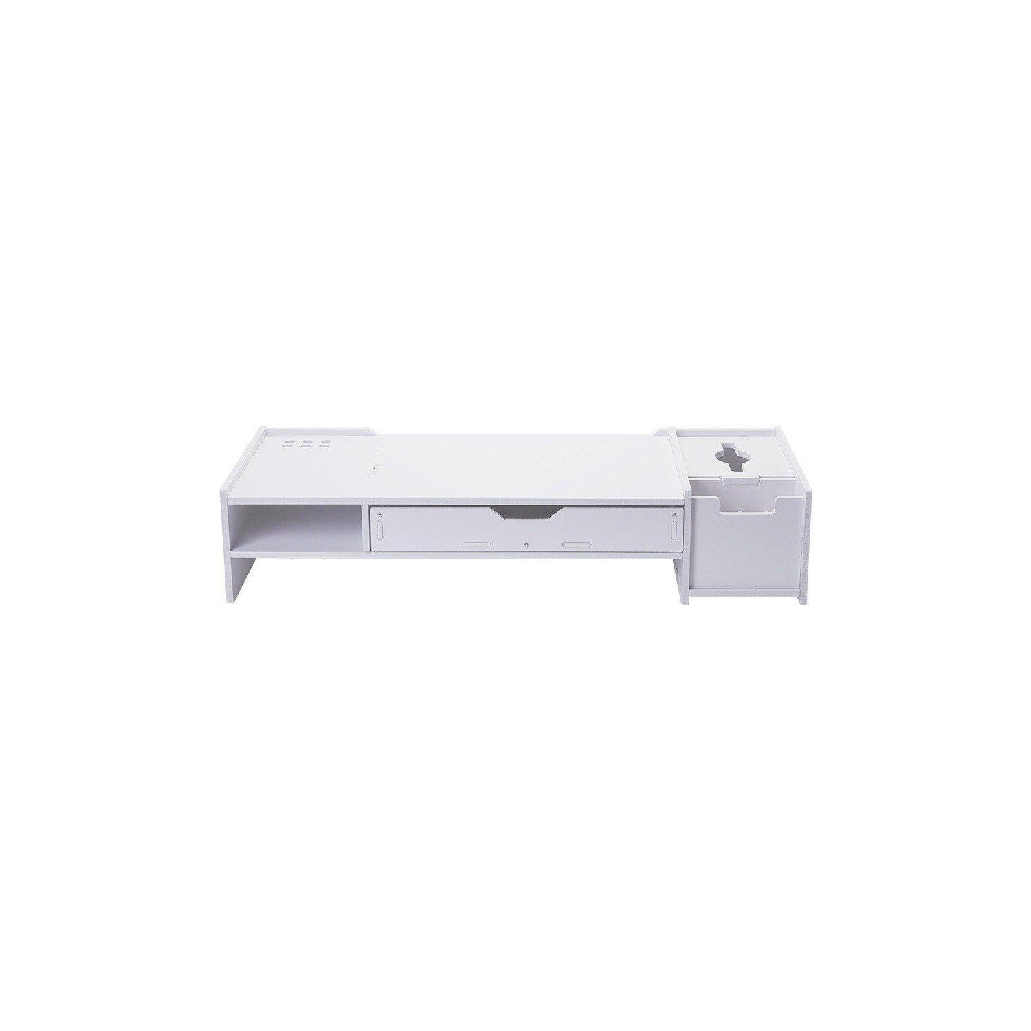 Home Office Monitor Stand Riser with Storage - image 1