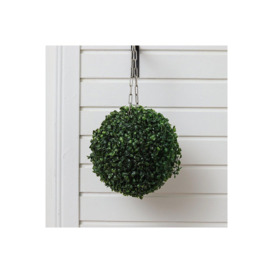 Boxwood Ball 28cm Artificial Hanging Buxus Topiary Ball
