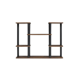 6-Story Brown Plant Stand Flower Display Stand - thumbnail 3