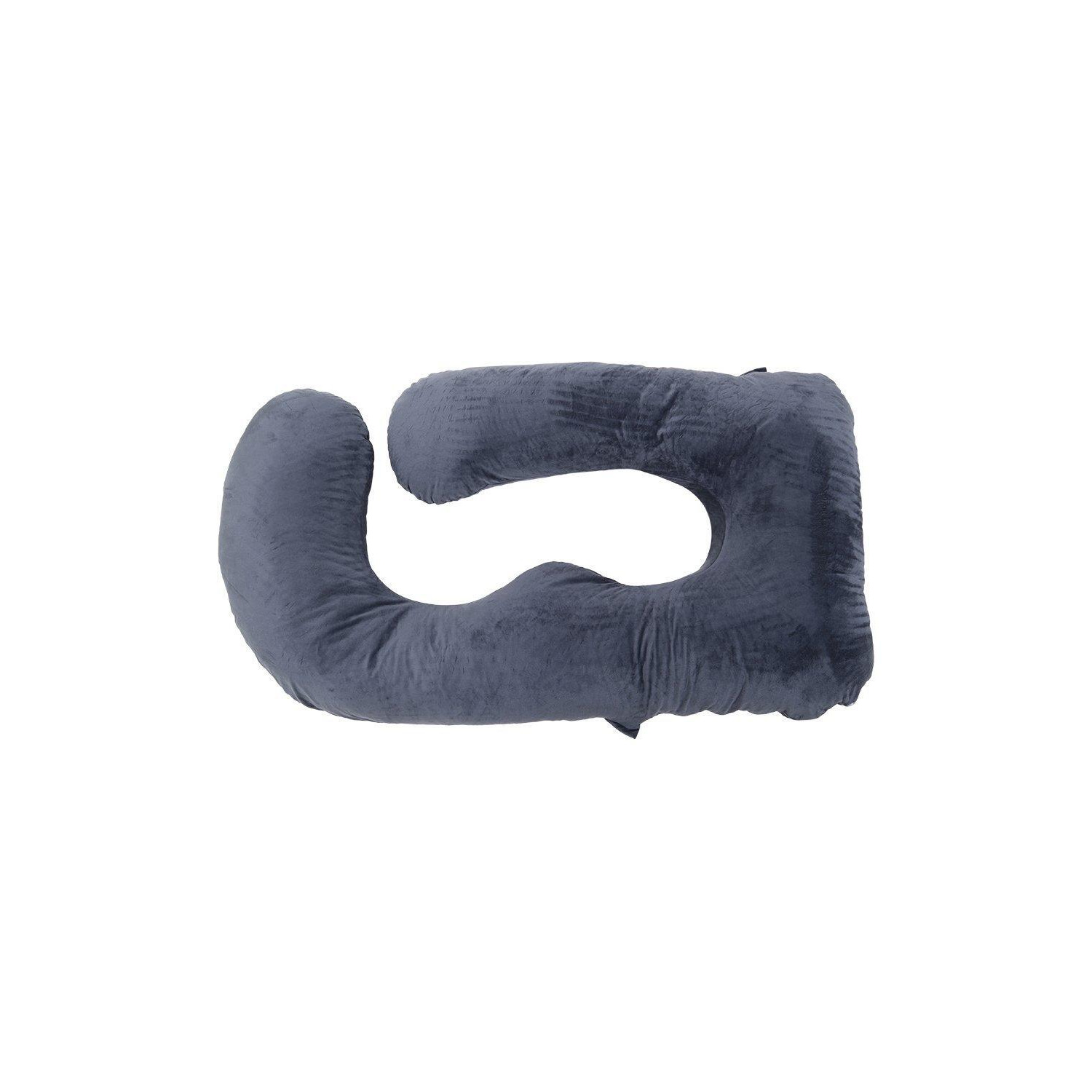 Detachable J-Shape Waist Pillow Side Sleeping Pillow for Pregnant - image 1