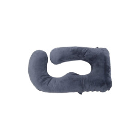 Detachable J-Shape Waist Pillow Side Sleeping Pillow for Pregnant