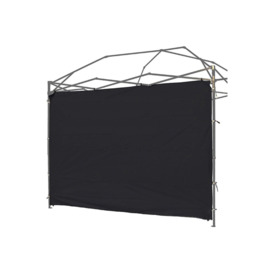 Outdoor Waterproof Canopy Sunwall Sidewall，Black