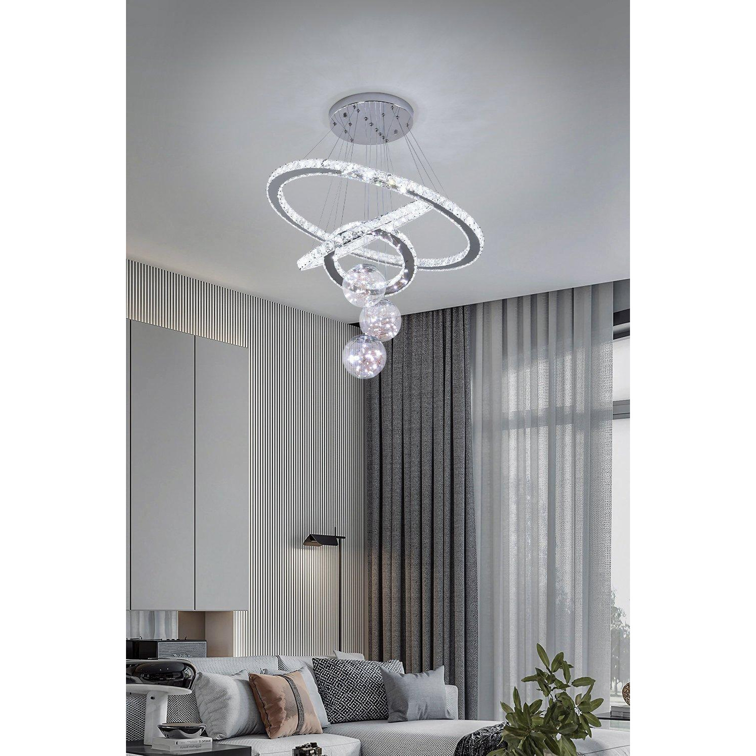 Accent Crystal LED Pendant Light - image 1