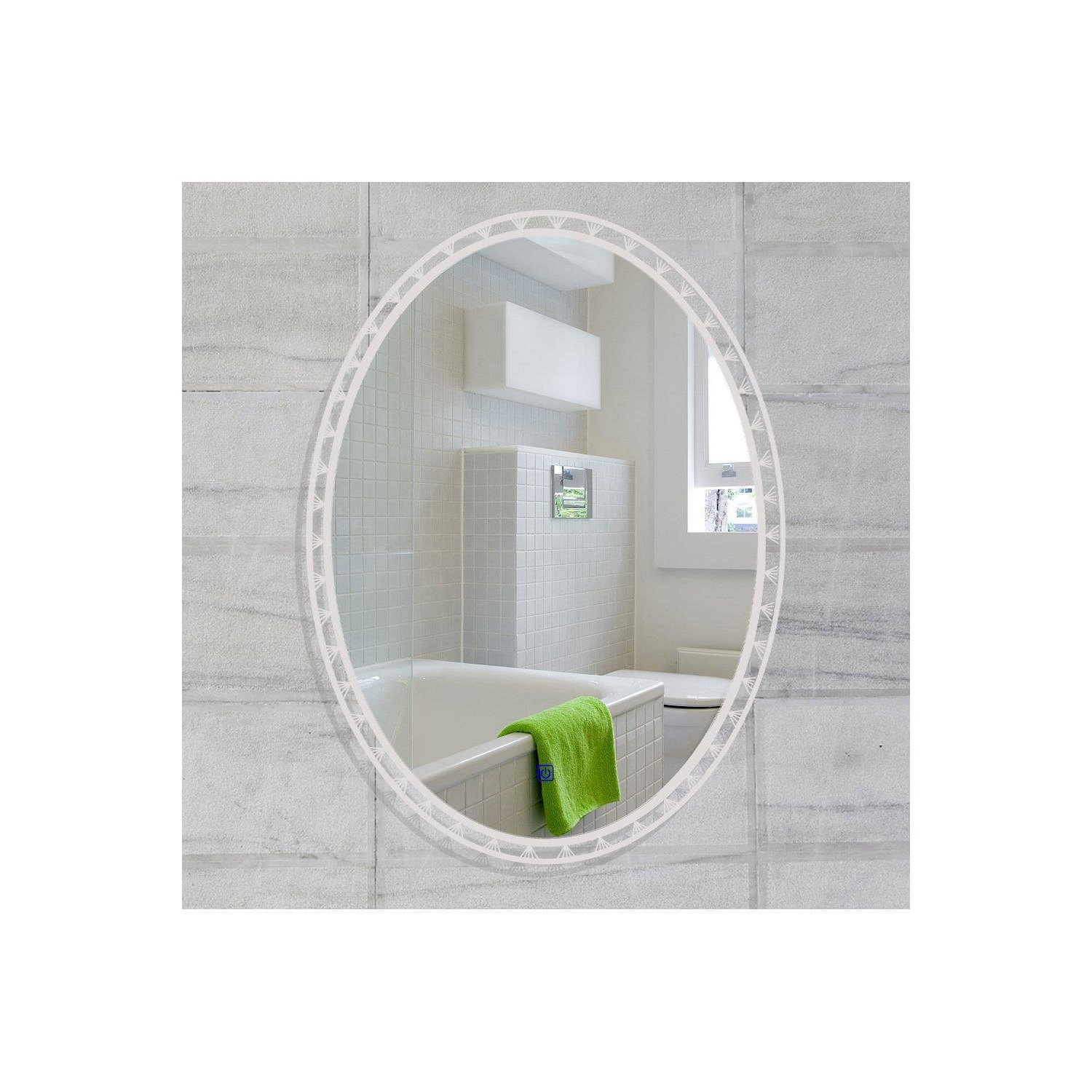 Modern Wall Mount Bathroom LED Vanity Mirror