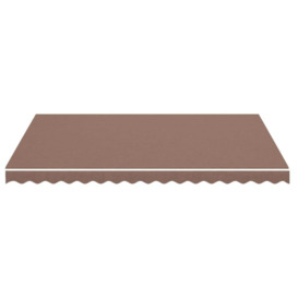 Replacement Fabric for Awning Brown 4x3 m - thumbnail 3