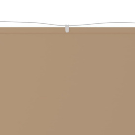 Vertical Awning Taupe 180x1000 cm Oxford Fabric - thumbnail 2