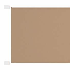 Vertical Awning Taupe 180x1000 cm Oxford Fabric - thumbnail 1