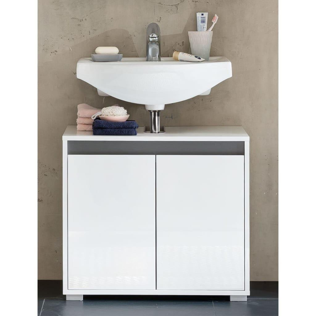Trendteam Color Sink Vanity Unit Sol White - image 1