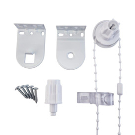 Roller Blind Repair Kit - All Metal with Plastic Chain 25mm