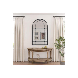 Metal Arched Window Mirror - thumbnail 3