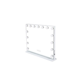 Touch Control Hollywood Vanity Mirror with USB Charging Port - thumbnail 2