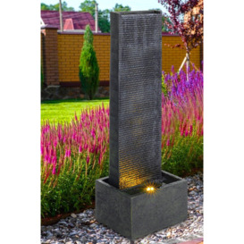 Wall Standing Stone Fountain Water Feature Fountain - thumbnail 1