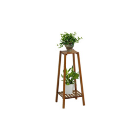 Vintage Tiered Indoor Plant Stand Solid Wood Display Shelf - thumbnail 2