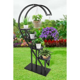 4 tier Myrna Free Form Multi Tiered Plant Stand - thumbnail 3
