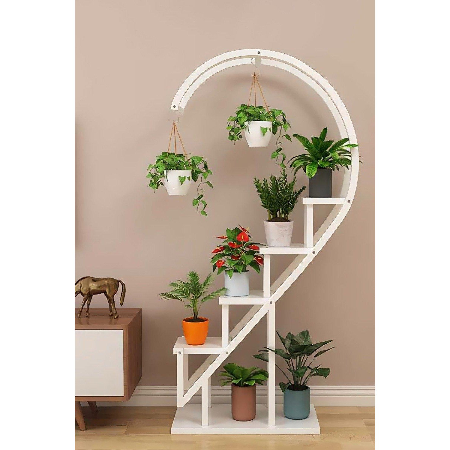 4 tier Myrna Free Form Multi Tiered Plant Stand - image 1