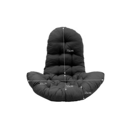 95*75*55cm Swing Chair Pad Garden Seat Cushion - thumbnail 3