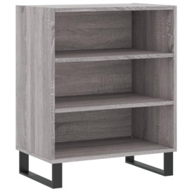 Sideboard Grey Sonoma 57x35x70 cm Engineered Wood - thumbnail 2
