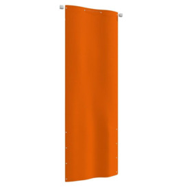 Balcony Screen Orange 80x240 cm Oxford Fabric