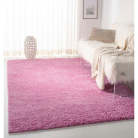 Soft Fluffy 5cm Thick Pile Shaggy Area Rugs for Living Room, Bedroom