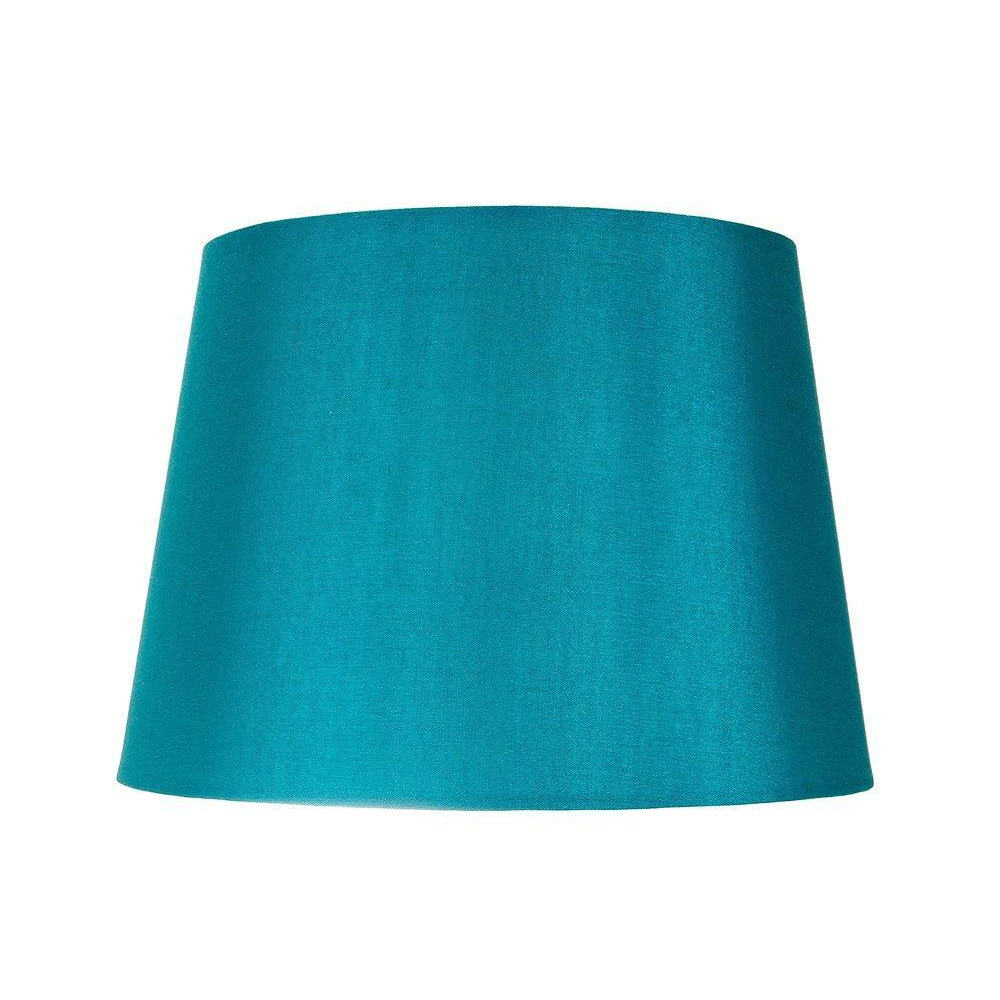 Traditionally Designed Drum Lamp Shade in Sleek Faux Silk Fabric - image 1