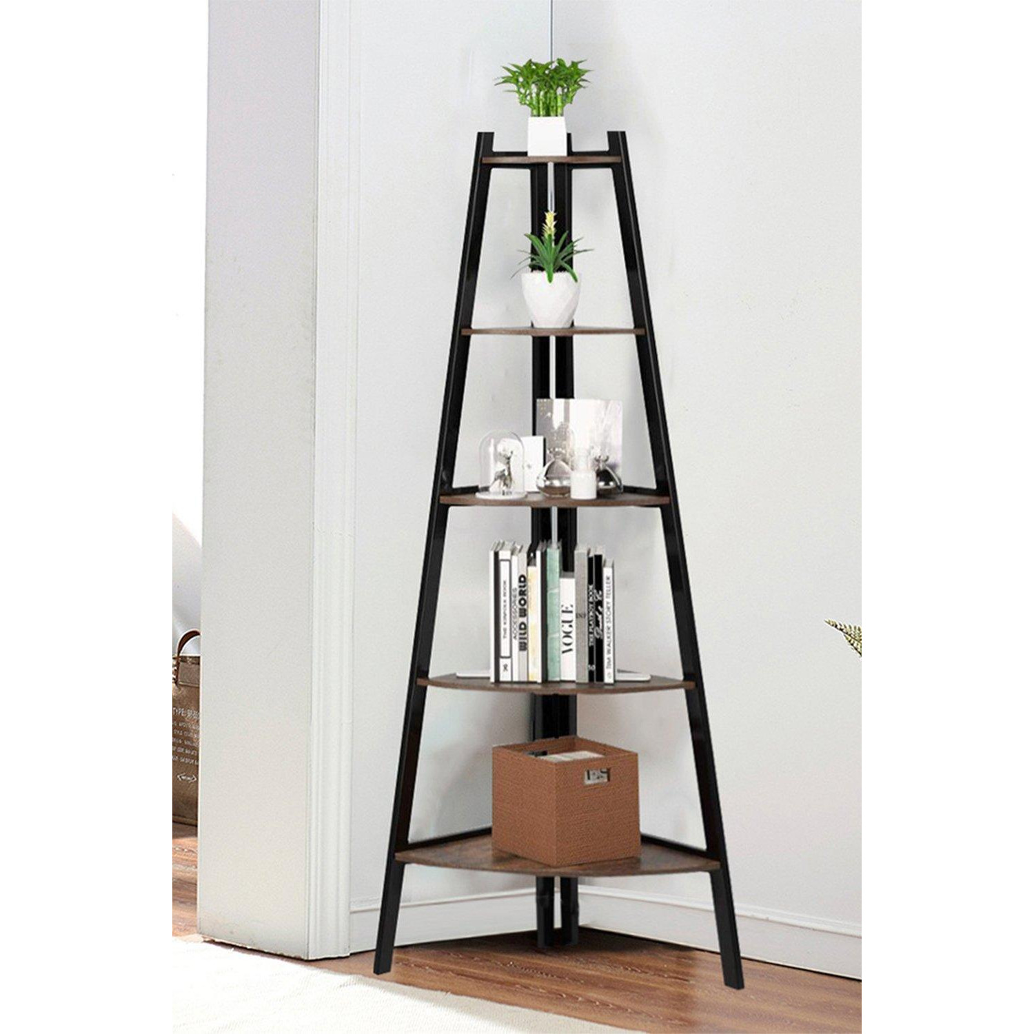 5 Tier Vintage Tiered Plant Stand - image 1