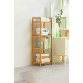 4 Tier Wood Audriel Bookcase