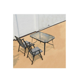 2 - Person 105Cm Square Dining Bistro Set