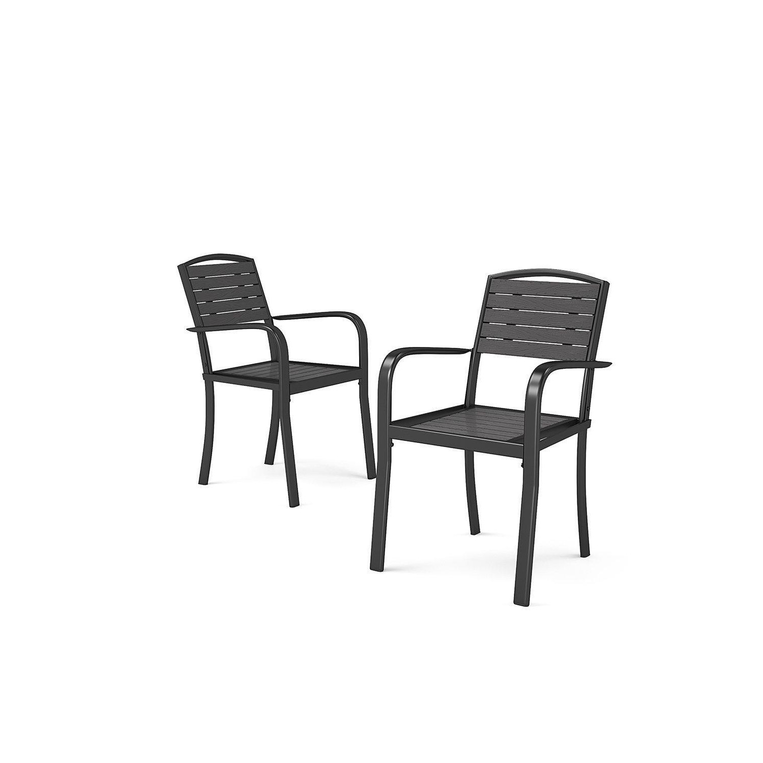 Garden Dining Armchairs Set of 2 - image 1