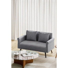 2 Seater Upholstered Sofa Fabric Armchair Loveseat - thumbnail 2