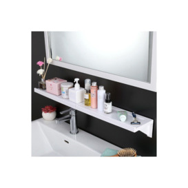 Self-Adhesive Corner Shelf Waterproof Shower Rack No Punching with Fixed Groove for Phone - thumbnail 3