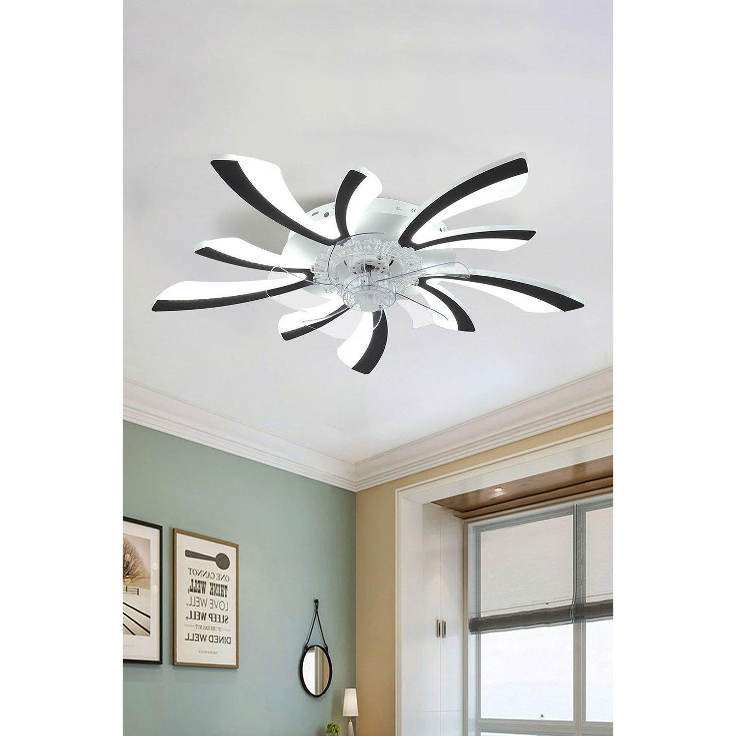 78Cm Creative Ceiling Fan LED Lights - image 1