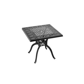 Square Aluminum Outdoor Garden Dining Table