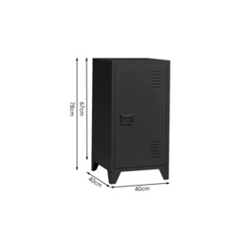 1 Door Tall Storage Filing Cabinet for Office - thumbnail 3