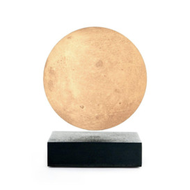 Smart Moon LED Lamp with 3 Light Modes Black Wood