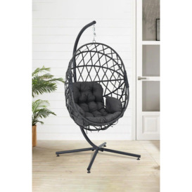 Woven Outdoor Hanging Chair - thumbnail 1