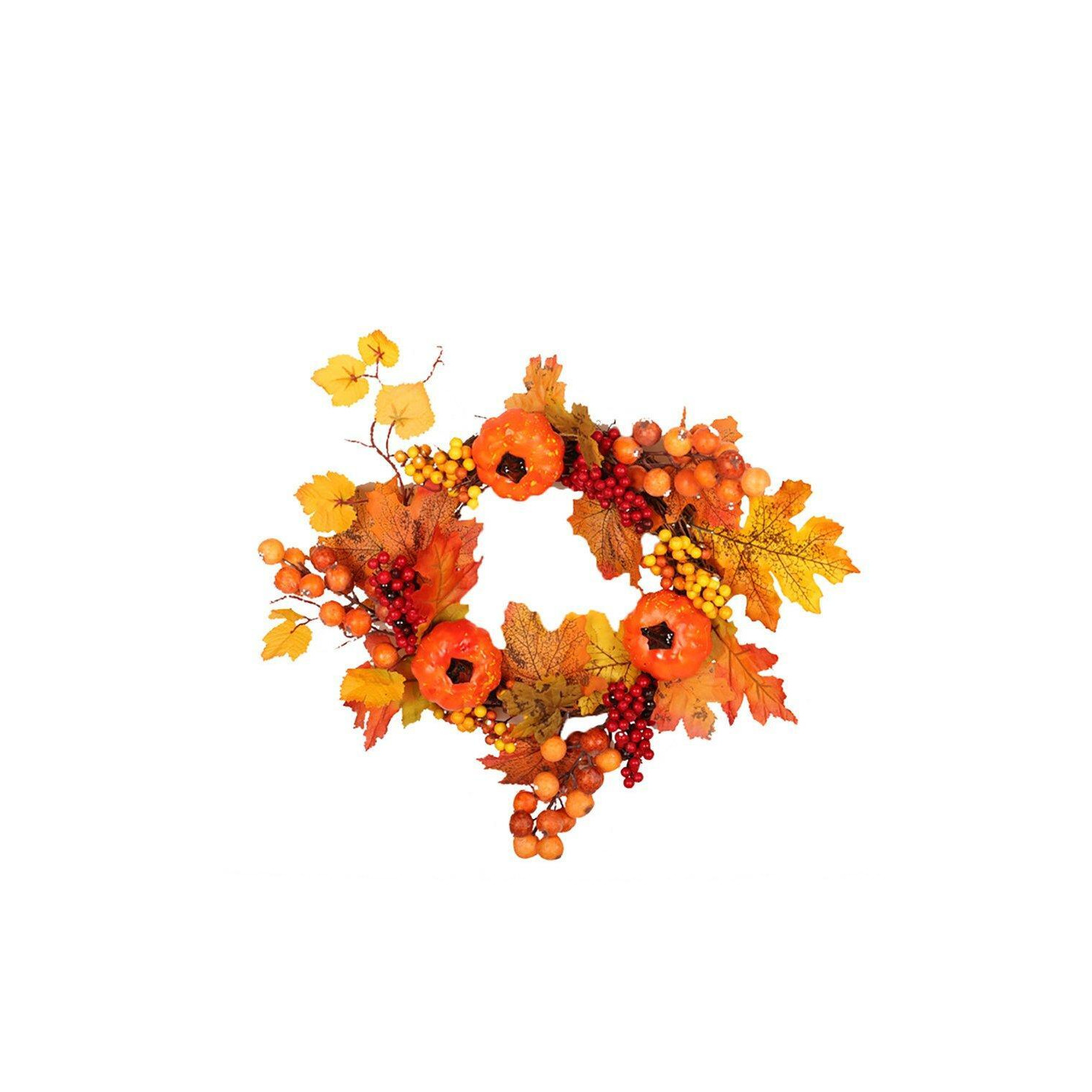 Fall Decoration with Lights Halloween Wreath - image 1