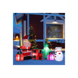 Inflatable Christmas Air Blown with LED Light Outdoor Decor - thumbnail 2