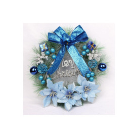 D30cm Elegant Christmas Wreath with Mixed Decorations - thumbnail 2