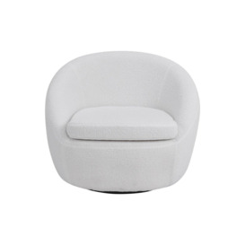 Upholstered Swivel Tub Chair - thumbnail 3