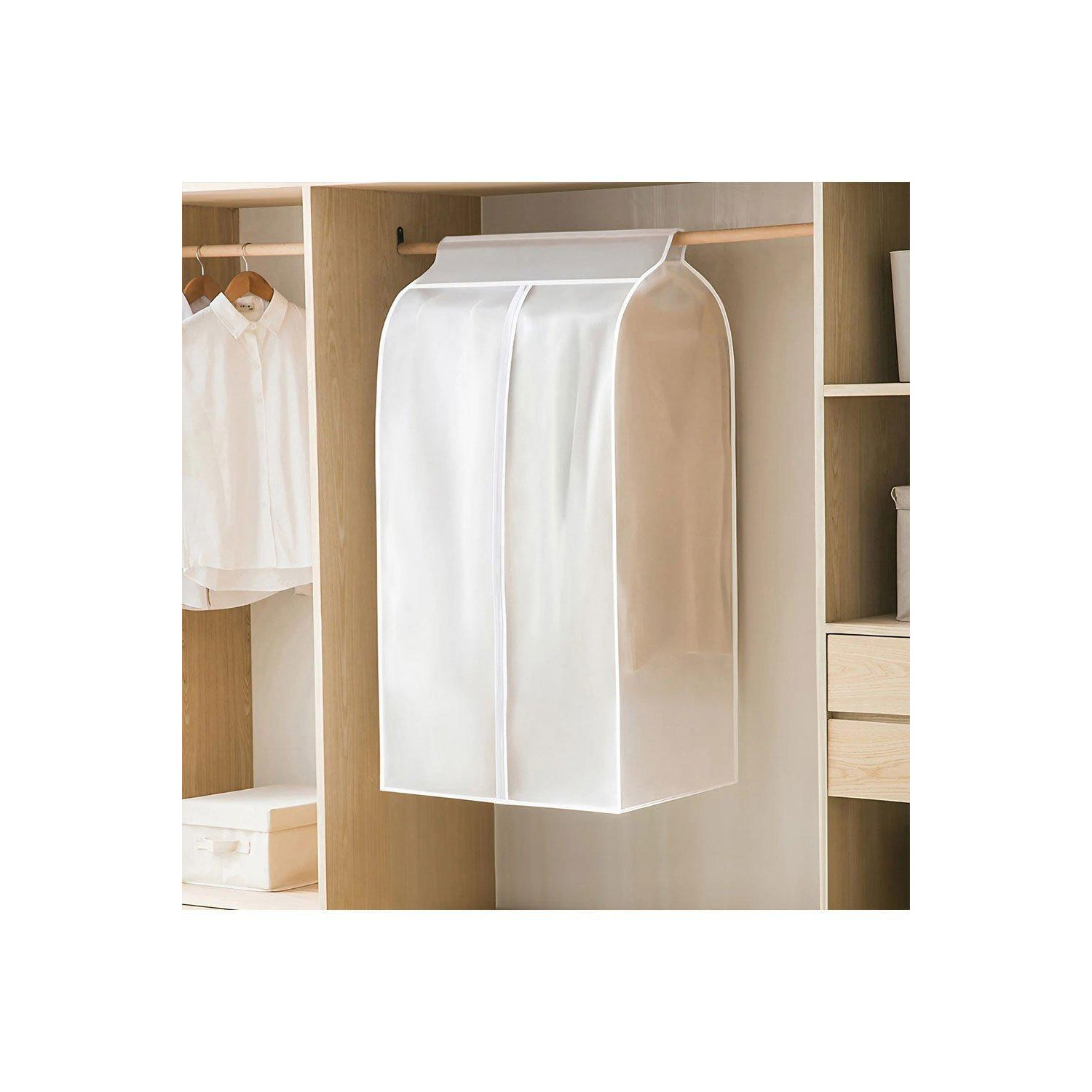 Closet Hanging Garment Clothes Dust Cover - image 1