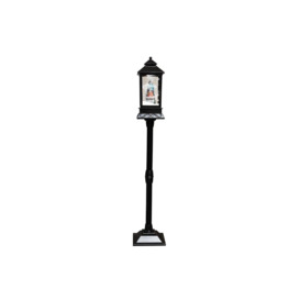 125cm Snowfall Lamp Post with LED Light Unique Christmas Decor - thumbnail 1