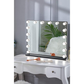 Hollywood Vanity Mirror with 3 Lighting Modes & Touch Screen Control,Tabletop Mirror For Dressing Table ＆ Home Bathroom - thumbnail 2